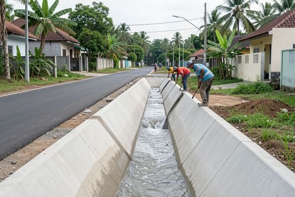 Fungsi U Ditch Beton: Solusi Drainase Efisien untuk Berbagai Proyek