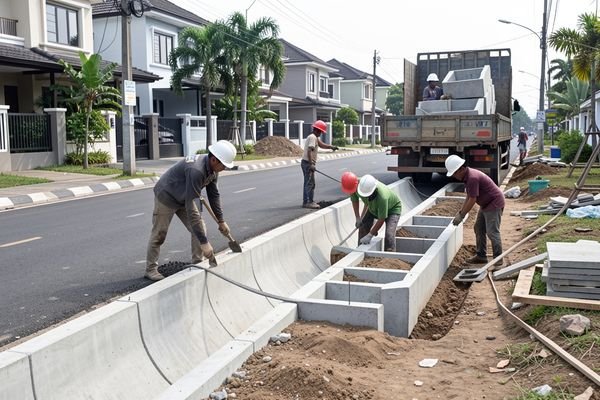 Ukuran U Ditch Beton: Panduan Lengkap untuk Perencanaan Drainase yang Efektif